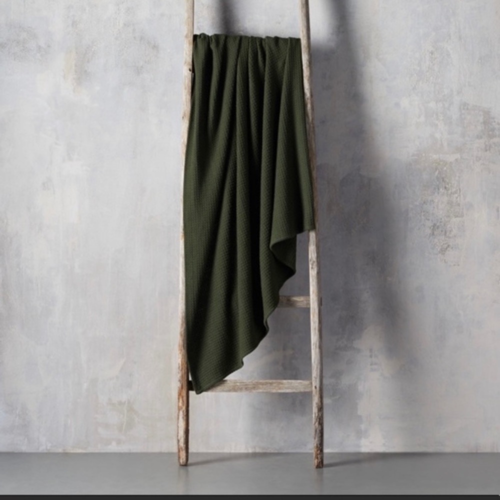 SALE Arhaus Waffle Blanket - Picture 3 of 7
